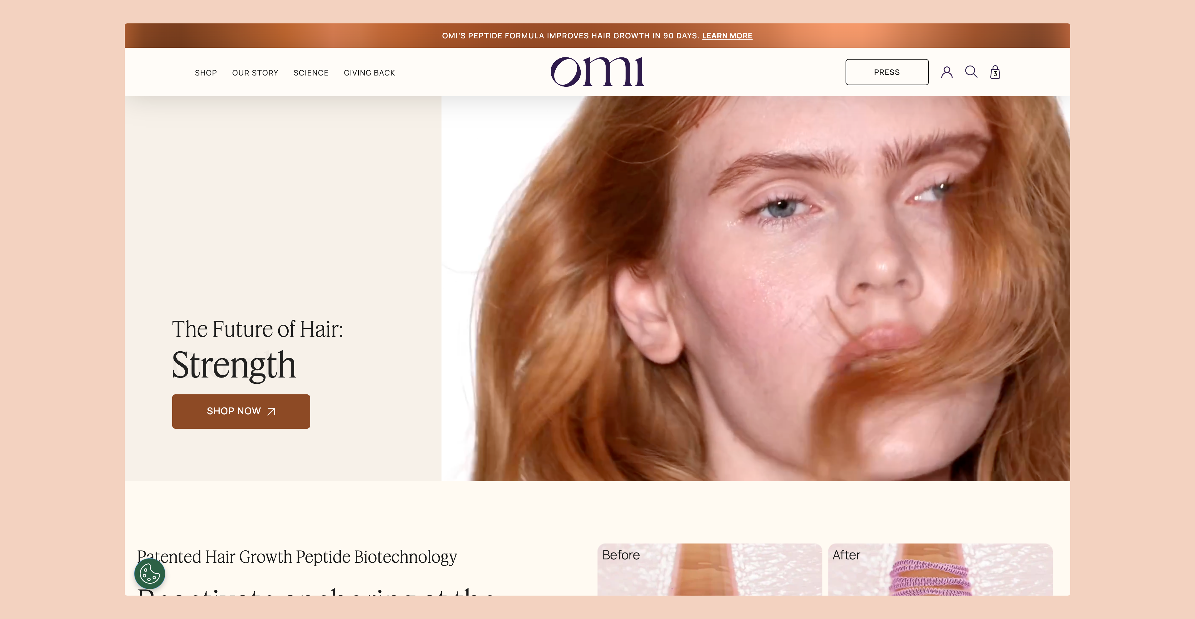 Luxury web design visual style